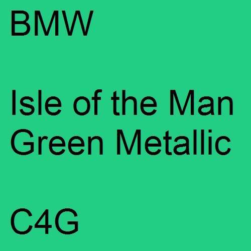 BMW, Isle of the Man Green Metallic, C4G.